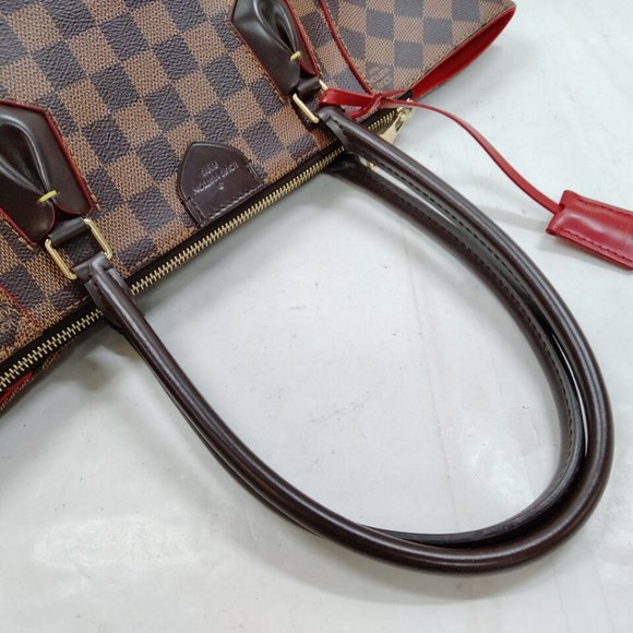 100% Authentic Louis Vuitton Kaisatoto PM Browns Damier Tote Bag #01295 - Picture 7 of 16